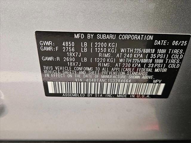 new 2025 Subaru Outback car, priced at $39,714