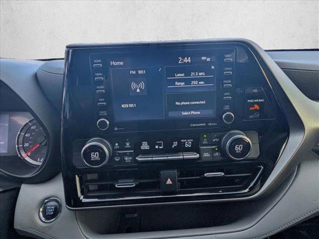 used 2022 Toyota Highlander car, priced at $25,000