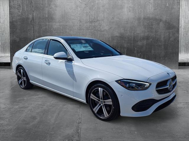 new 2025 Mercedes-Benz C-Class car, priced at $51,050