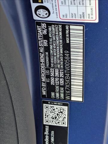 new 2026 Mercedes-Benz AMG GT 43 car, priced at $122,290