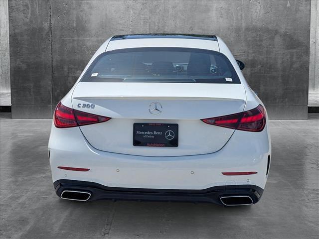 new 2025 Mercedes-Benz C-Class car, priced at $61,065