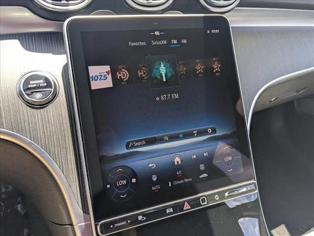 new 2025 Mercedes-Benz C-Class car, priced at $57,335
