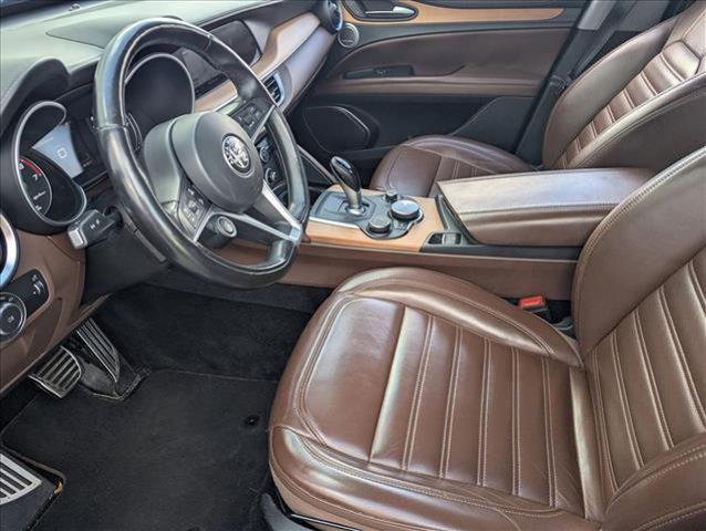 used 2018 Alfa Romeo Stelvio car, priced at $14,881