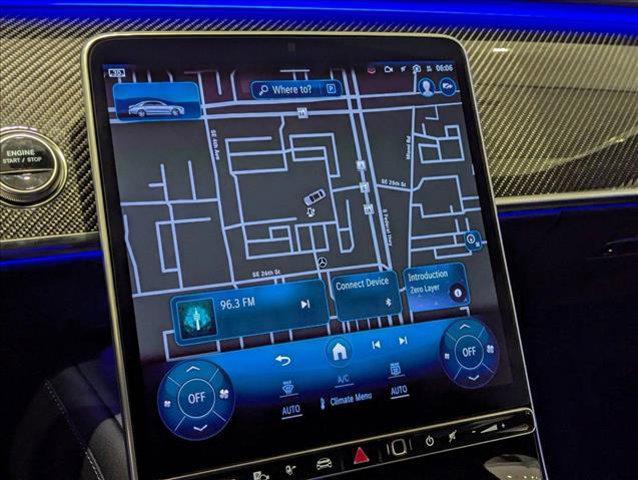 new 2025 Mercedes-Benz AMG S 63 E car, priced at $205,545