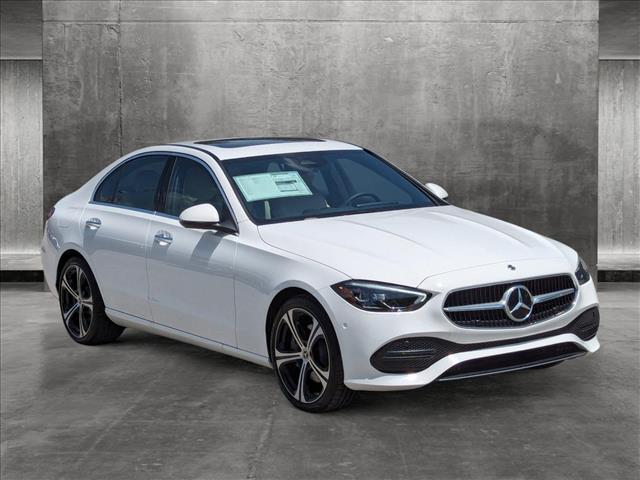 new 2024 Mercedes-Benz C-Class car, priced at $49,185