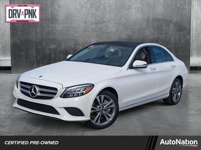 used 2020 Mercedes-Benz C-Class car, priced at $24,439