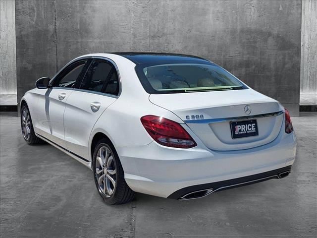 used 2017 Mercedes-Benz C-Class car, priced at $13,956