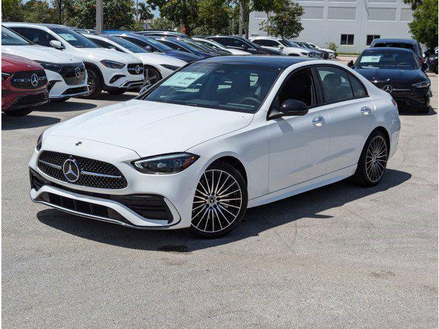 new 2024 Mercedes-Benz C-Class car, priced at $58,390