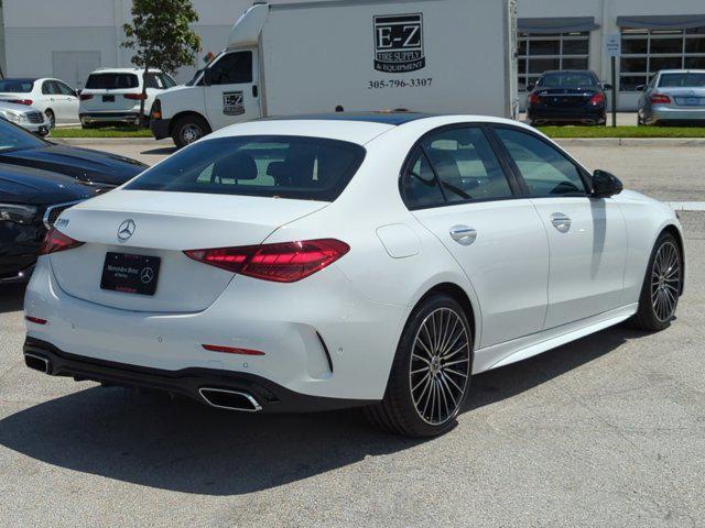 new 2024 Mercedes-Benz C-Class car, priced at $58,390