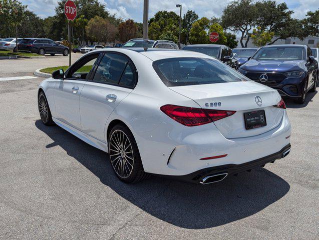 new 2024 Mercedes-Benz C-Class car, priced at $58,390