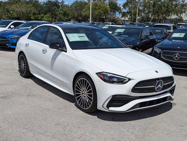 new 2024 Mercedes-Benz C-Class car, priced at $58,390