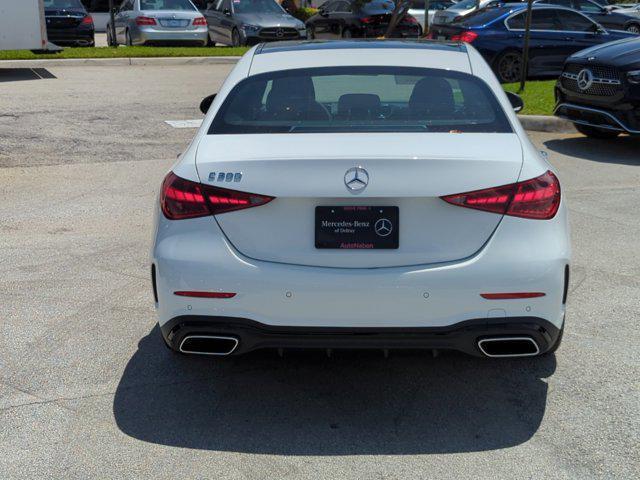 new 2024 Mercedes-Benz C-Class car, priced at $58,390