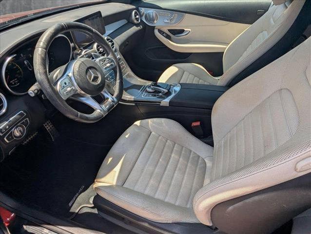 used 2021 Mercedes-Benz AMG C 43 car, priced at $44,775