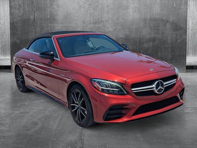 used 2021 Mercedes-Benz AMG C 43 car, priced at $44,775