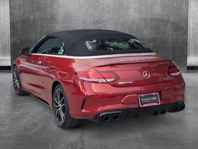 used 2021 Mercedes-Benz AMG C 43 car, priced at $42,757