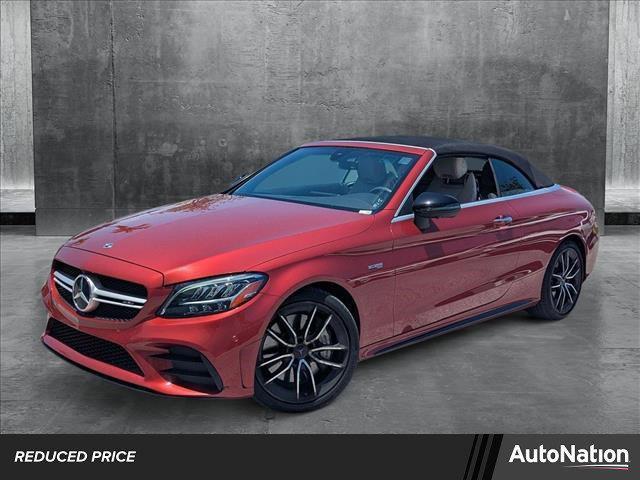 used 2021 Mercedes-Benz AMG C 43 car, priced at $42,757