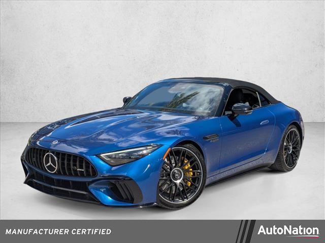 used 2022 Mercedes-Benz AMG SL 63 car, priced at $112,388