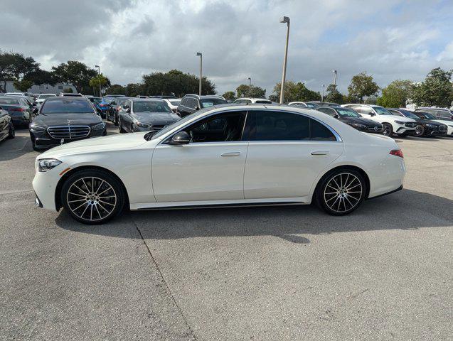 used 2021 Mercedes-Benz S-Class car, priced at $69,998