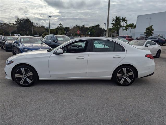 new 2025 Mercedes-Benz C-Class car, priced at $51,050