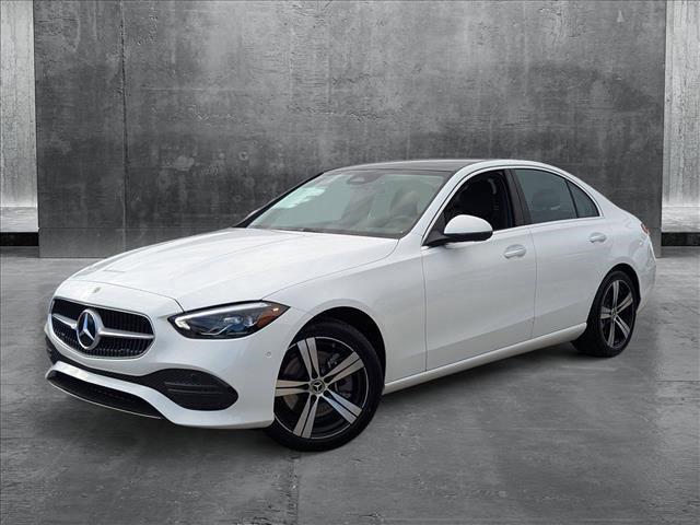 new 2025 Mercedes-Benz C-Class car, priced at $51,050