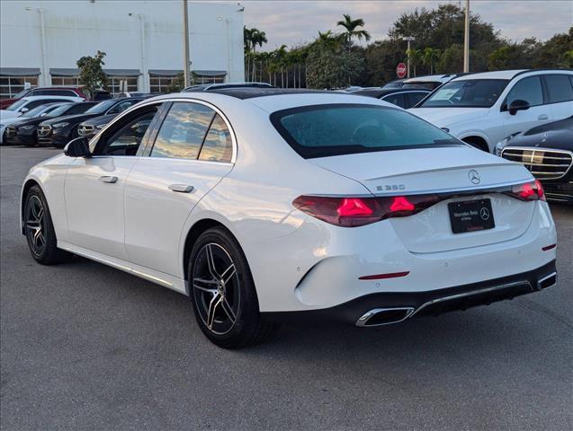 new 2025 Mercedes-Benz E-Class car, priced at $77,395