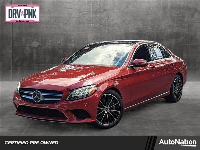 used 2021 Mercedes-Benz C-Class car, priced at $30,285