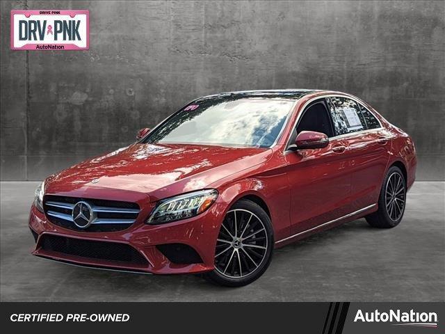 used 2021 Mercedes-Benz C-Class car, priced at $30,885