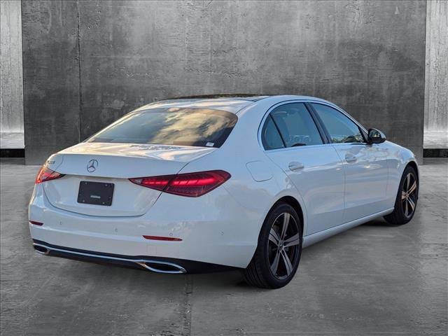 new 2025 Mercedes-Benz C-Class car, priced at $51,050