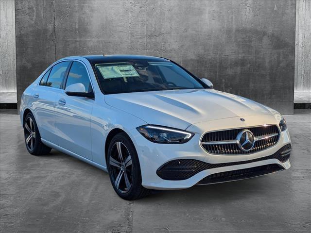 new 2025 Mercedes-Benz C-Class car, priced at $51,050