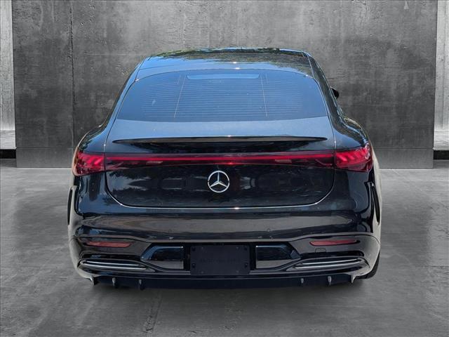 used 2022 Mercedes-Benz EQS 580 car, priced at $63,349