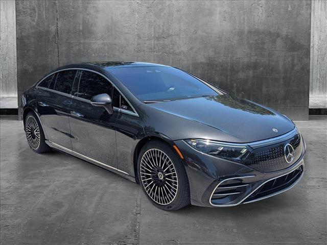 used 2022 Mercedes-Benz EQS 580 car, priced at $63,349