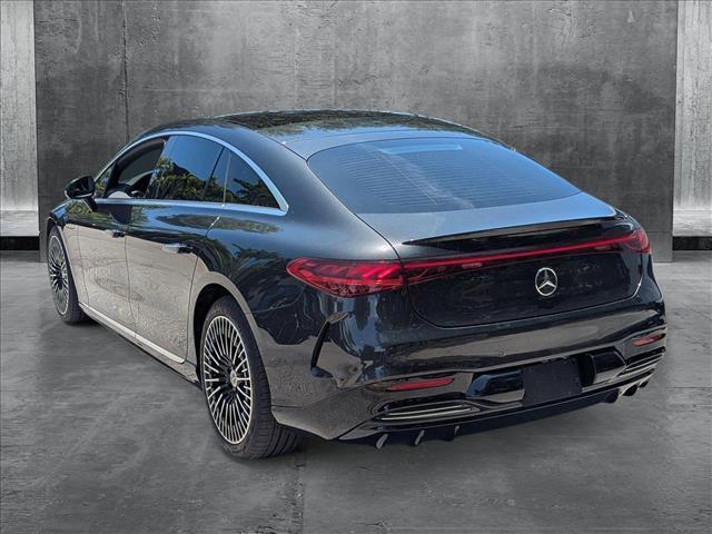 used 2022 Mercedes-Benz EQS 580 car, priced at $63,349