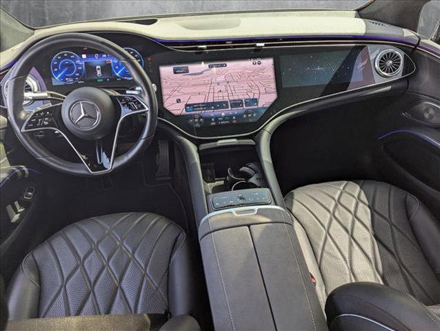 used 2022 Mercedes-Benz EQS 580 car, priced at $63,349