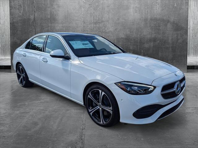 new 2025 Mercedes-Benz C-Class car, priced at $51,685