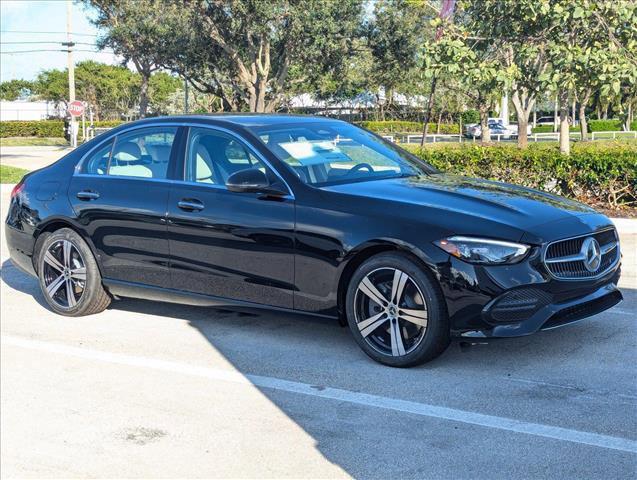 new 2025 Mercedes-Benz C-Class car, priced at $50,050