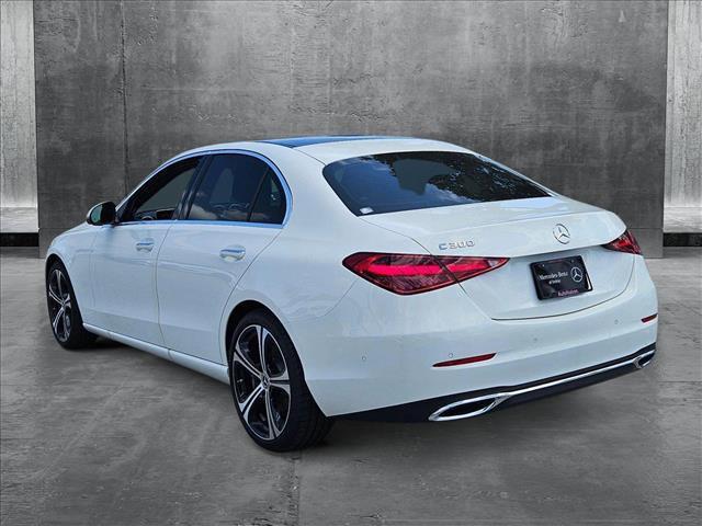 new 2024 Mercedes-Benz C-Class car, priced at $52,235