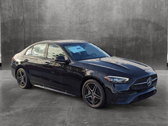 new 2024 Mercedes-Benz C-Class car, priced at $54,585