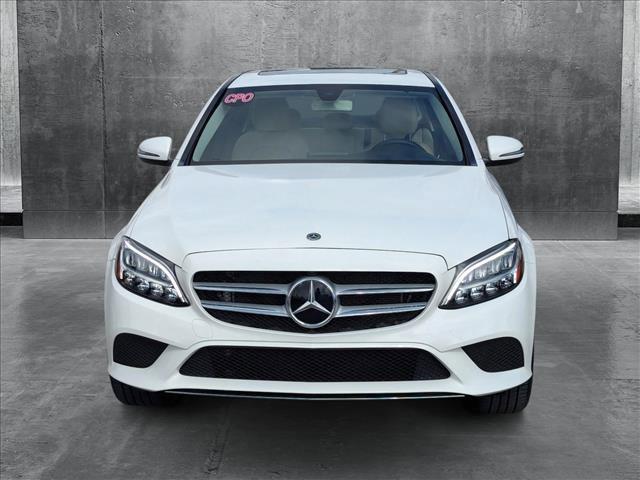 used 2019 Mercedes-Benz C-Class car, priced at $22,750