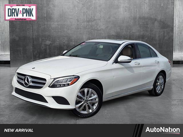 used 2019 Mercedes-Benz C-Class car, priced at $22,750