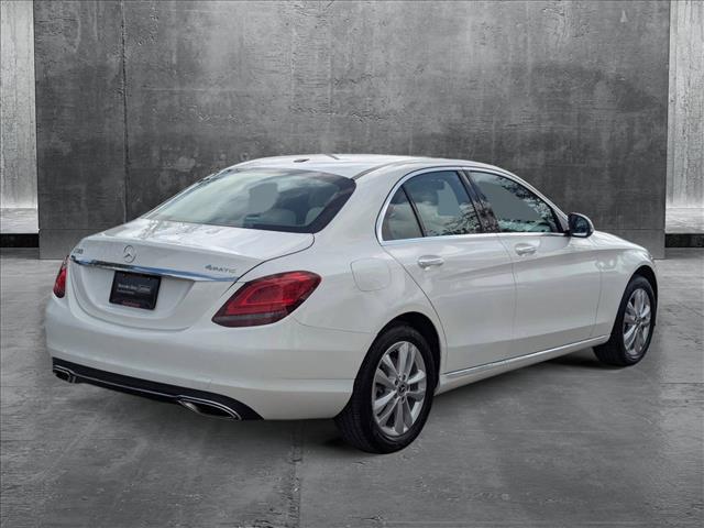 used 2019 Mercedes-Benz C-Class car, priced at $22,750