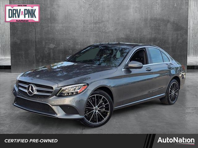 used 2021 Mercedes-Benz C-Class car, priced at $28,944