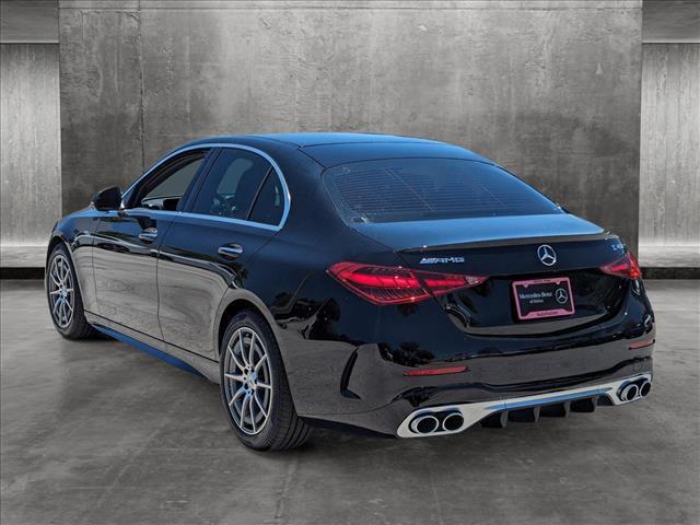 new 2024 Mercedes-Benz AMG C 43 car, priced at $63,440