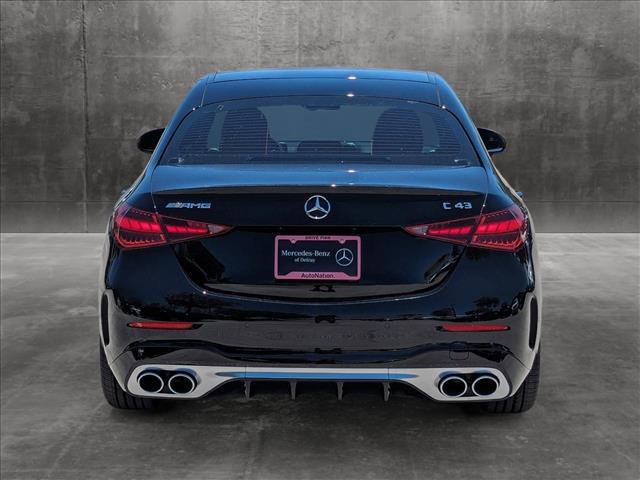 new 2024 Mercedes-Benz AMG C 43 car, priced at $63,440