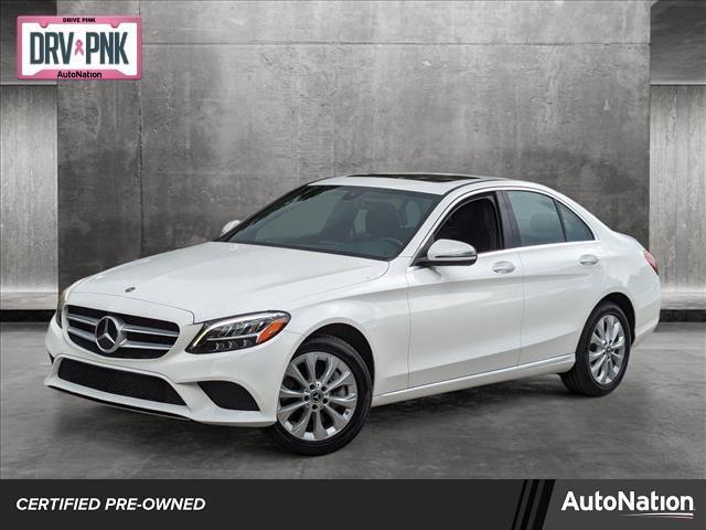 used 2019 Mercedes-Benz C-Class car, priced at $23,498