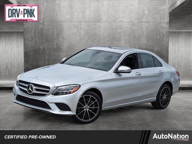 used 2021 Mercedes-Benz C-Class car, priced at $31,891