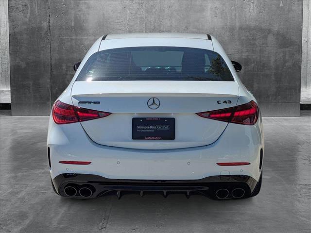 used 2023 Mercedes-Benz AMG C 43 car, priced at $49,944