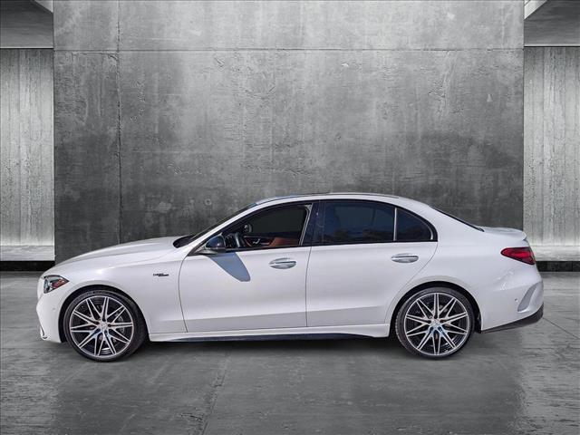 used 2023 Mercedes-Benz AMG C 43 car, priced at $49,944