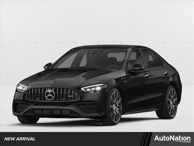 new 2025 Mercedes-Benz AMG C 43 car, priced at $73,955