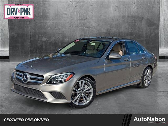 used 2019 Mercedes-Benz C-Class car, priced at $21,551