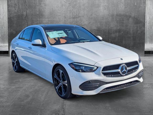 new 2025 Mercedes-Benz C-Class car, priced at $51,685